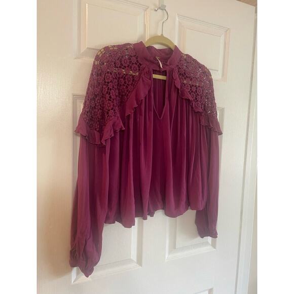 Free People Little Bit Of Love Top size Medium - Picture 3 of 11